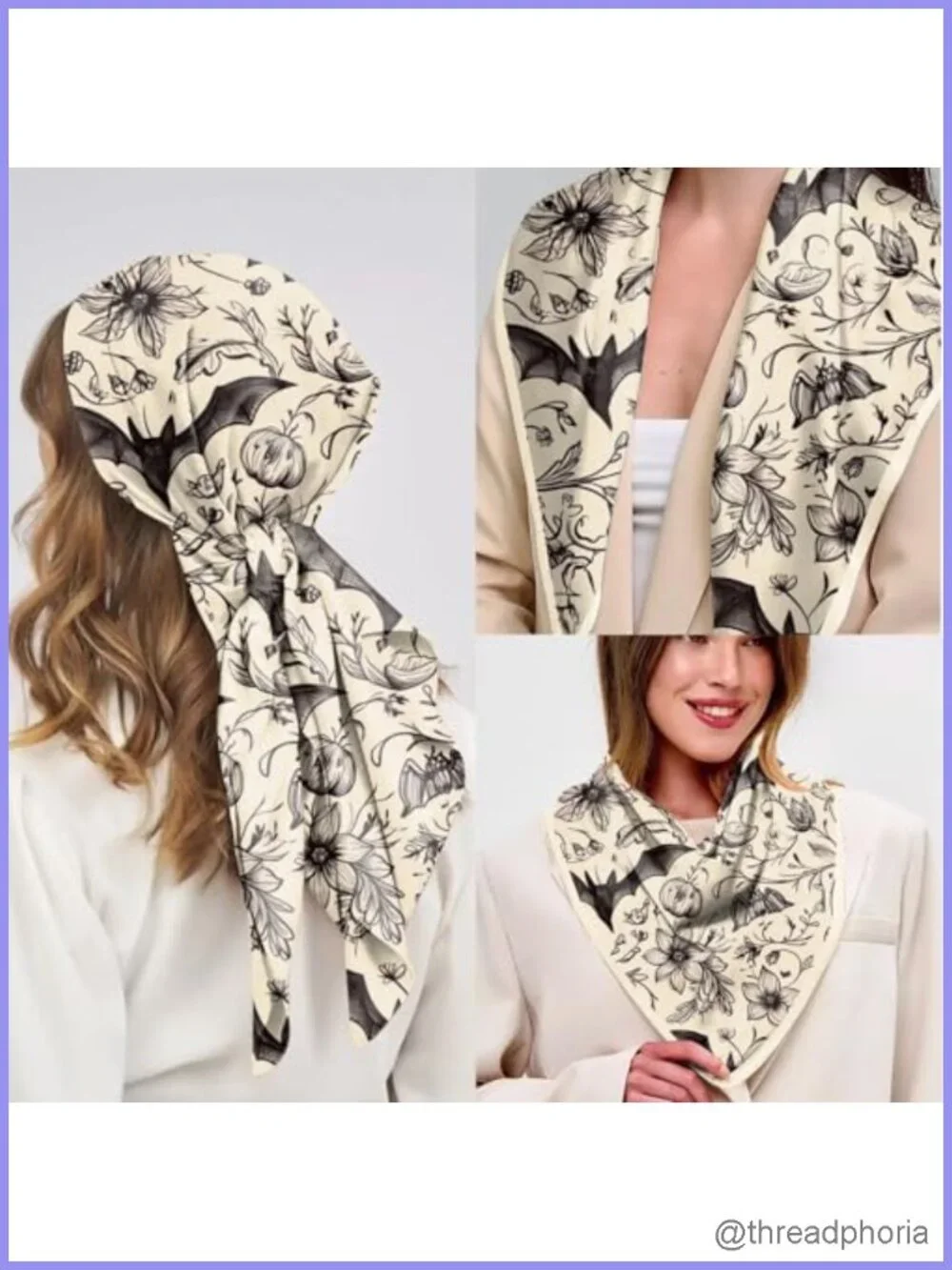 Silk Feeling Satin Square Scarf 27.5 in Hair Wrap Headscarf Neck Scarf